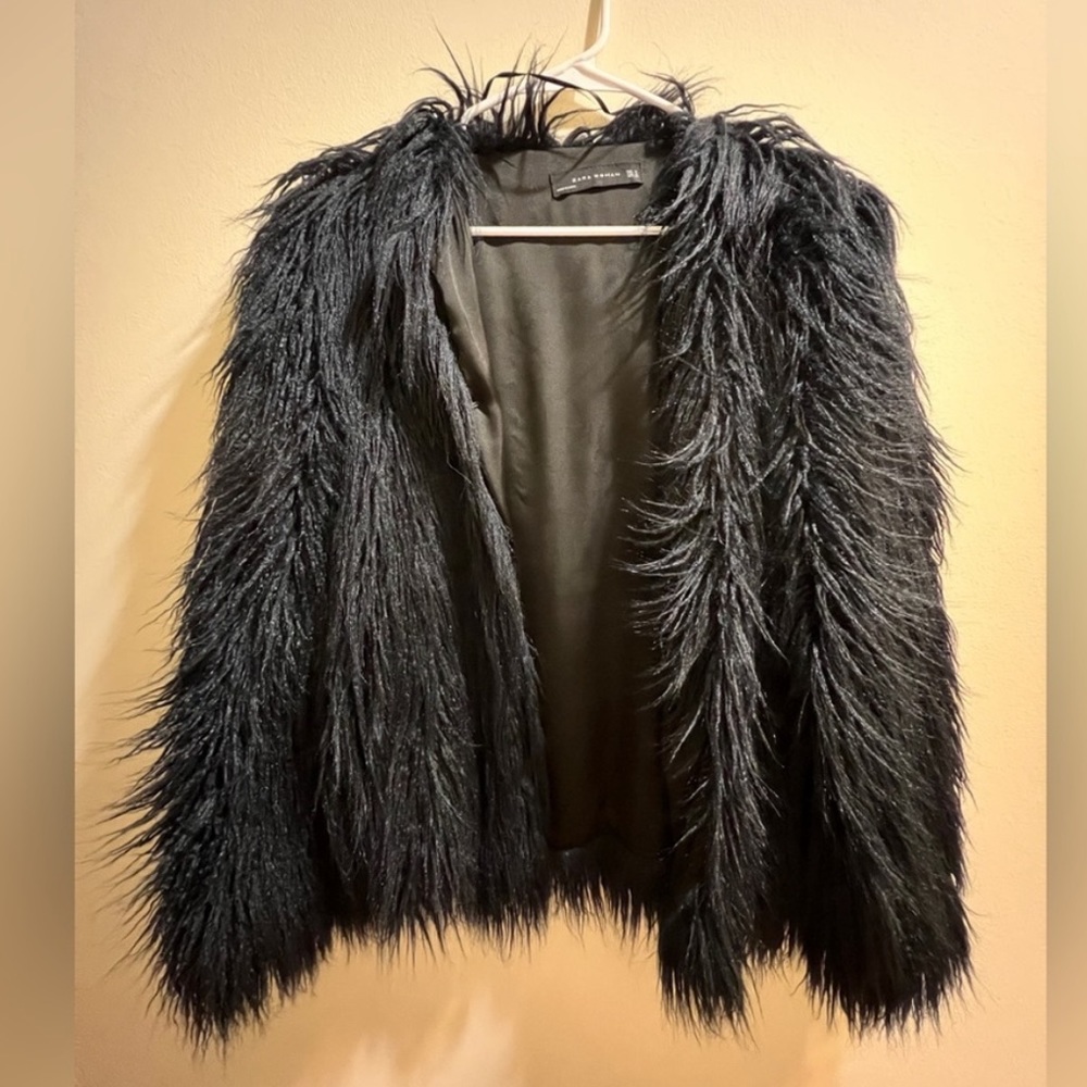 Zara Fur Jacket Lavender Haze Midnights coat Taylor swift Eras Tour